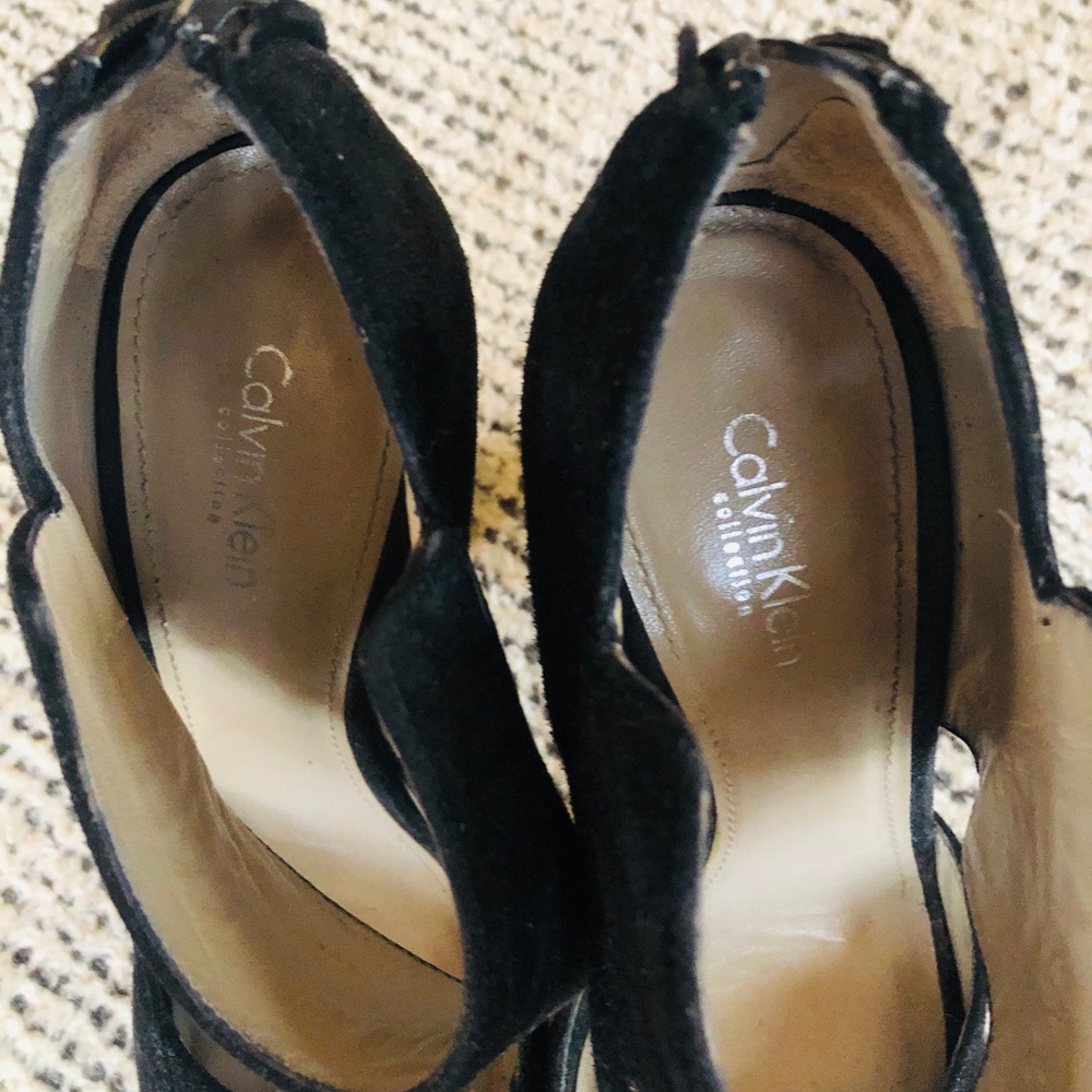 Calvin Klein Platform Open-Toe Booties - image 5